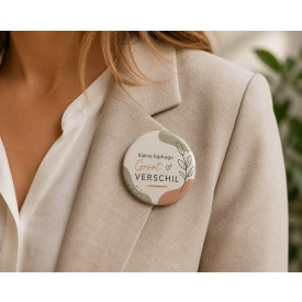 Kledingmagneet button - 75 mm - dubbele tegenmagneet