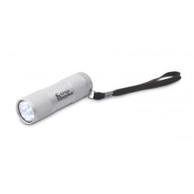 LED Plus zaklamp - aluminium - polsbandje - geschenkverpakking