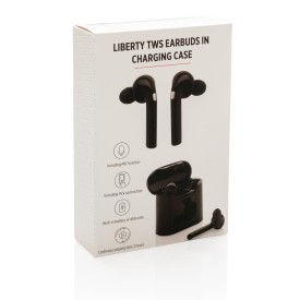 Liberty draadloze oordopjes in oplaadcase