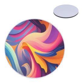Ronde onderzetter sublimatie - kunststof