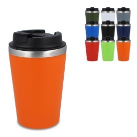 To Go koffiebeker 350ml - dubbelwandig - vacuümgeïsoleerd - RVS