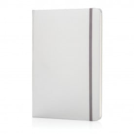 A5 basic hardcover notitieboek-Zilver