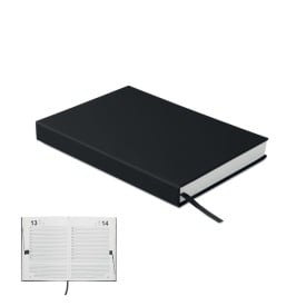 A5 dagplanner ongedateerd-Zwart