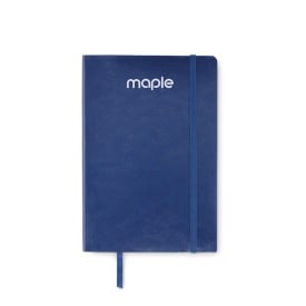 Breta notitieboek - A5 - gerecycled PU - 80 vellen - gelinieerd - bijpassende sluiting