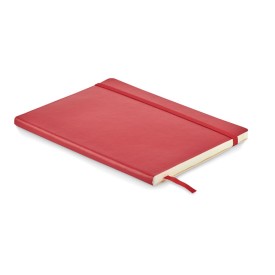 A5 gerecycled notitieboek-Rood