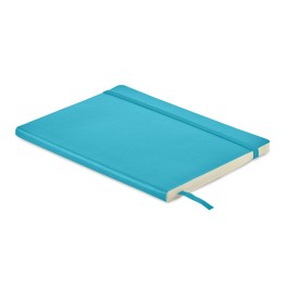 A5 gerecycled notitieboek-Turkoois