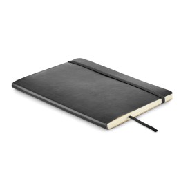 A5 gerecycled notitieboek-Zwart
