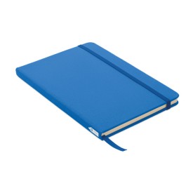 A5 notitieboek - rPET - 600D - 80 vellen - gelinieerd-Koningsblauw