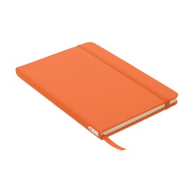 A5 notitieboek - rPET - 600D - 80 vellen - gelinieerd-Oranje