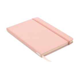 A5 notitieboek - rPET - 600D - 80 vellen - gelinieerd-Roze