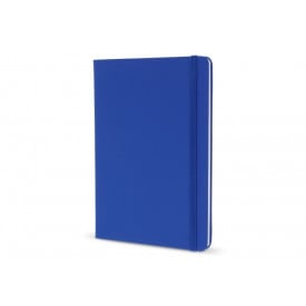 A5-notitieboek van PU met FSC-pagina's-Blauw