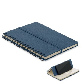 A5 notitieboekje met telefoonhouder
