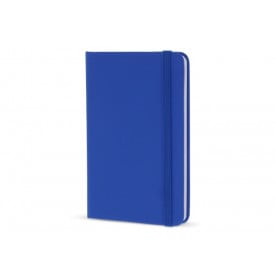 A6-notitieboek van PU met FSC-pagina's-Blauw