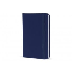 A6-notitieboek van PU met FSC-pagina's-Donker blauw