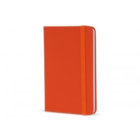 A6-notitieboek van PU met FSC-pagina's-Oranje