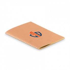 Mini Paper Book schrift - A6 - gerecycled papier - 40 vellen - kartonnen kaft