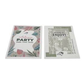 A6 zaadpapier wilde bloemen