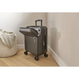 Ulf handbagage koffer - 54 x 40 x 24 cm - cijferslot - 3 standen handgreepsysteem - USB poort