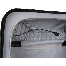 Ulf handbagage koffer - 54 x 40 x 24 cm - cijferslot - 3 standen handgreepsysteem - USB poort