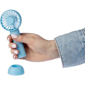 Oren handventilator - ABS - elektrisch - 3 snelheidsstanden