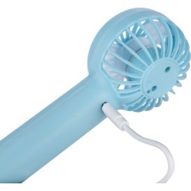 Oren handventilator - ABS - elektrisch - 3 snelheidsstanden