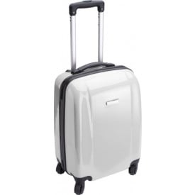 ABS Trolley 4 wielen diverse opties-Wit-Zonder opdruk