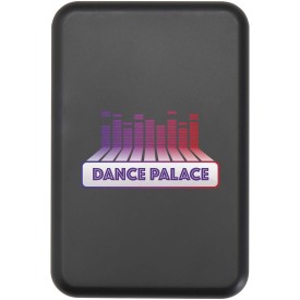 Acrab magnetische draadloze powerbank van 5000 mAh 15 W met 20 W PD van gerecycled plastic-Zwart