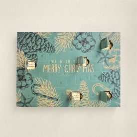 Adventskalender Kerst - melk - 34x24cm - personaliseerbaar