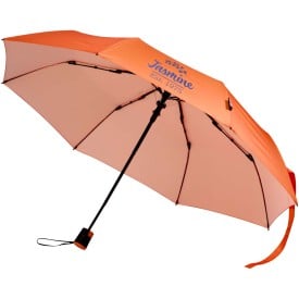 Agnes 21" opvouwbare paraplu met automatische opening van RPET-Oranje
