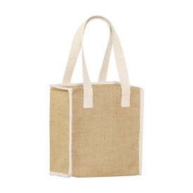 Koeltas shopper 8 L - katoen - schouderband