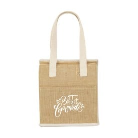 Koeltas shopper 8 L - katoen - schouderband