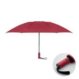 Agumbe 23" windbestendige paraplu-Bordeauxrood