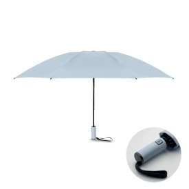Agumbe 23" windbestendige paraplu-Hemelsblauw