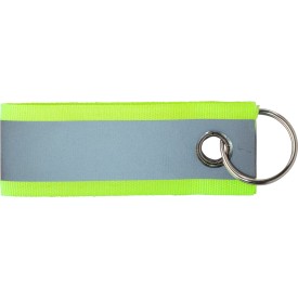 Aliyah sleutelhanger - polyester - 8.5 cm - reflecterend