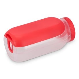 Alles-in-één Lunchkom met Sausvakje en Lepel-Vork-Rood
