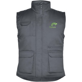 Almanzor multifunctionele werkbodywarmer met hoge kraag-Lood