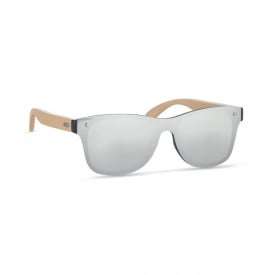 Aloha zonnebril met all-over glas-Glanzend zilver