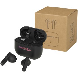 Altais gerecycleerde plastic True Wireless Bluetooth®-oordopjes-Zwart