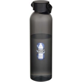 Alti 630 ml RCS waterfles van gerecycled plastic -Zwart