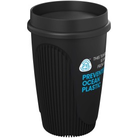 Alto POP 350 ml beker met 360° deksel-Zwart