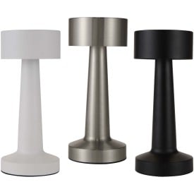 Aludra oplaadbare dimbare tafellamp met 3 lichtstanden