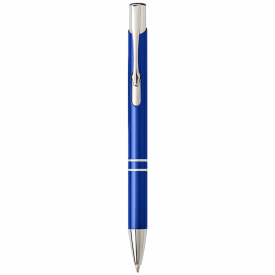 Aluminium balpen met hoogglans UV coating-Blauw