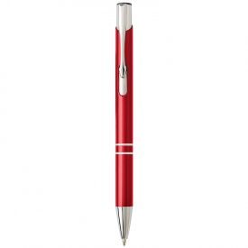 Aluminium balpen met hoogglans UV coating-Rood