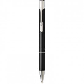 Aluminium balpen met hoogglans UV coating-Zwart