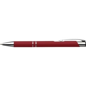Albacete balpen - aluminium - blauwe inkt