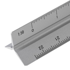 Aluminium driehoekige liniaal Tavi