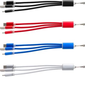 Aluminium kabel set-Zilver