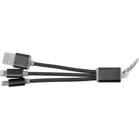 Aluminium kabel set-Zwart