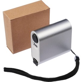 Frances meetlint - aluminium en kunststof - 3m - in doosje