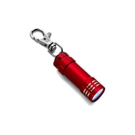 Anna zaklamp - aluminium - sleutelhanger - LED - karabijnhaak